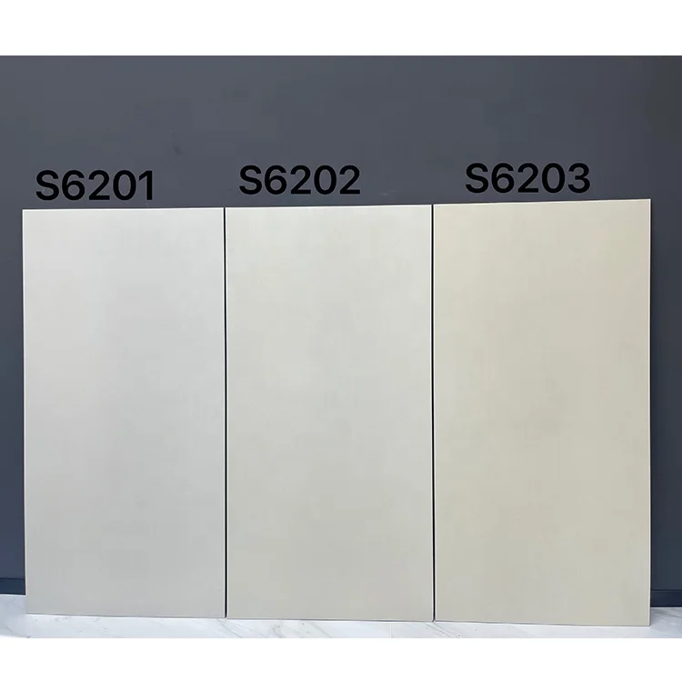 600x1200 Mm Rough Antique Dark Grey Rustic Porcelain Polished Glazed Floor Bathroom Tiles