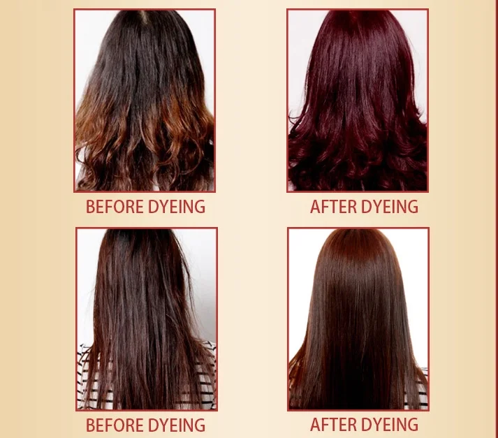 Private Label Professional Henna Hair Dye Color Wholesale For Home Use