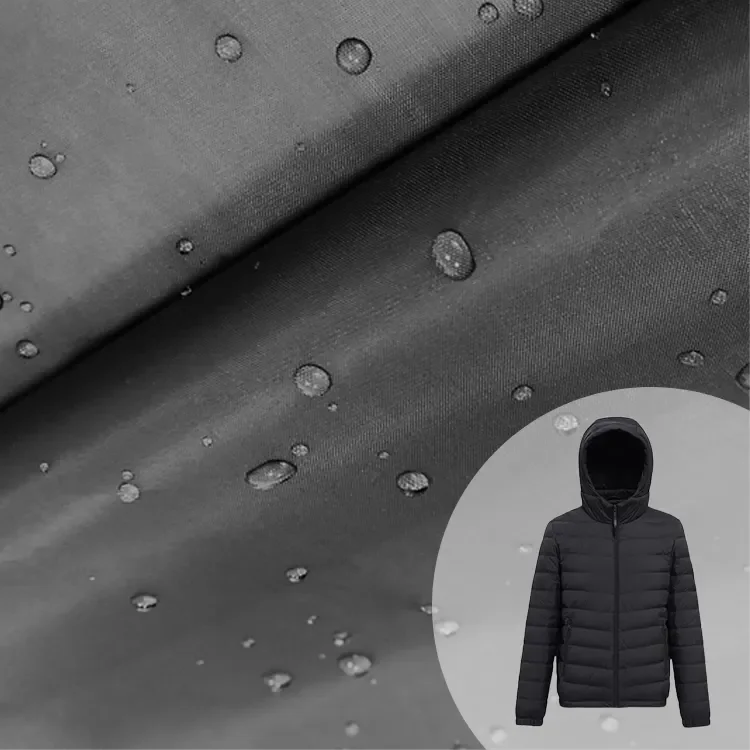Waterproof fabric  for tent  Umbrella and Outdoor Down Jacket Ripstop 380t 100% nylon