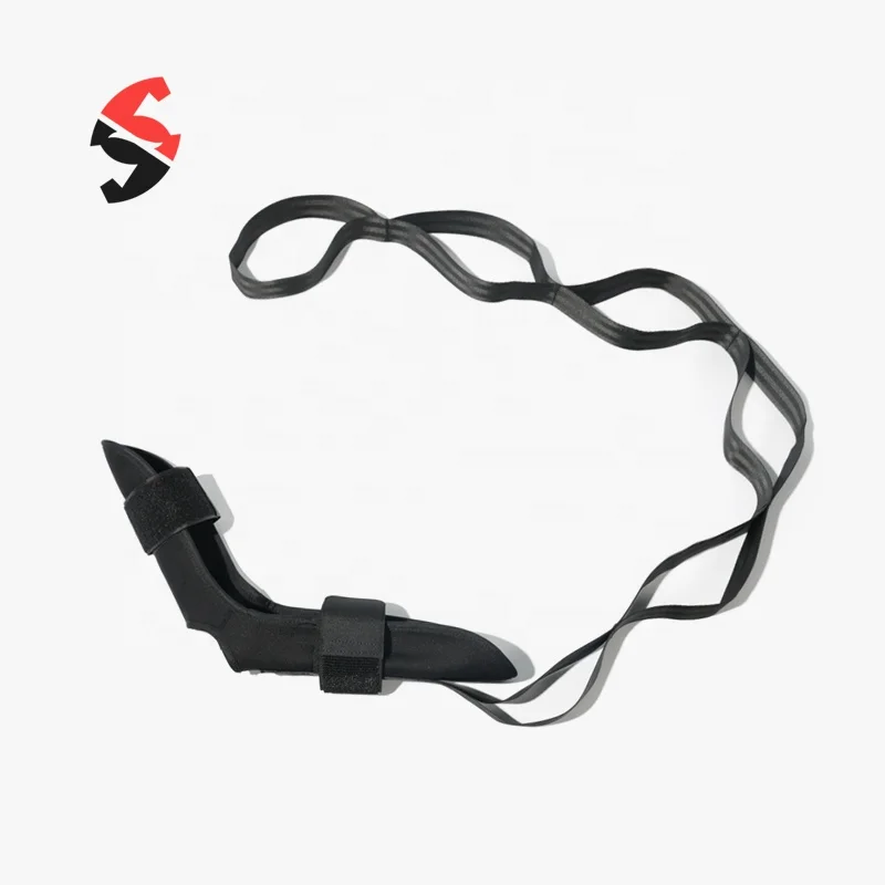 Best Quality Wholesale Price Ankle Foot Leg Calf Stretcher Strap With Segment Design For Plantar Fascia