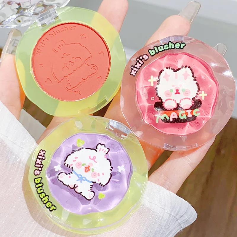 Xixi Wholesale facelift color powder delicate natural decoration white doll baby atmosphere powder blusher