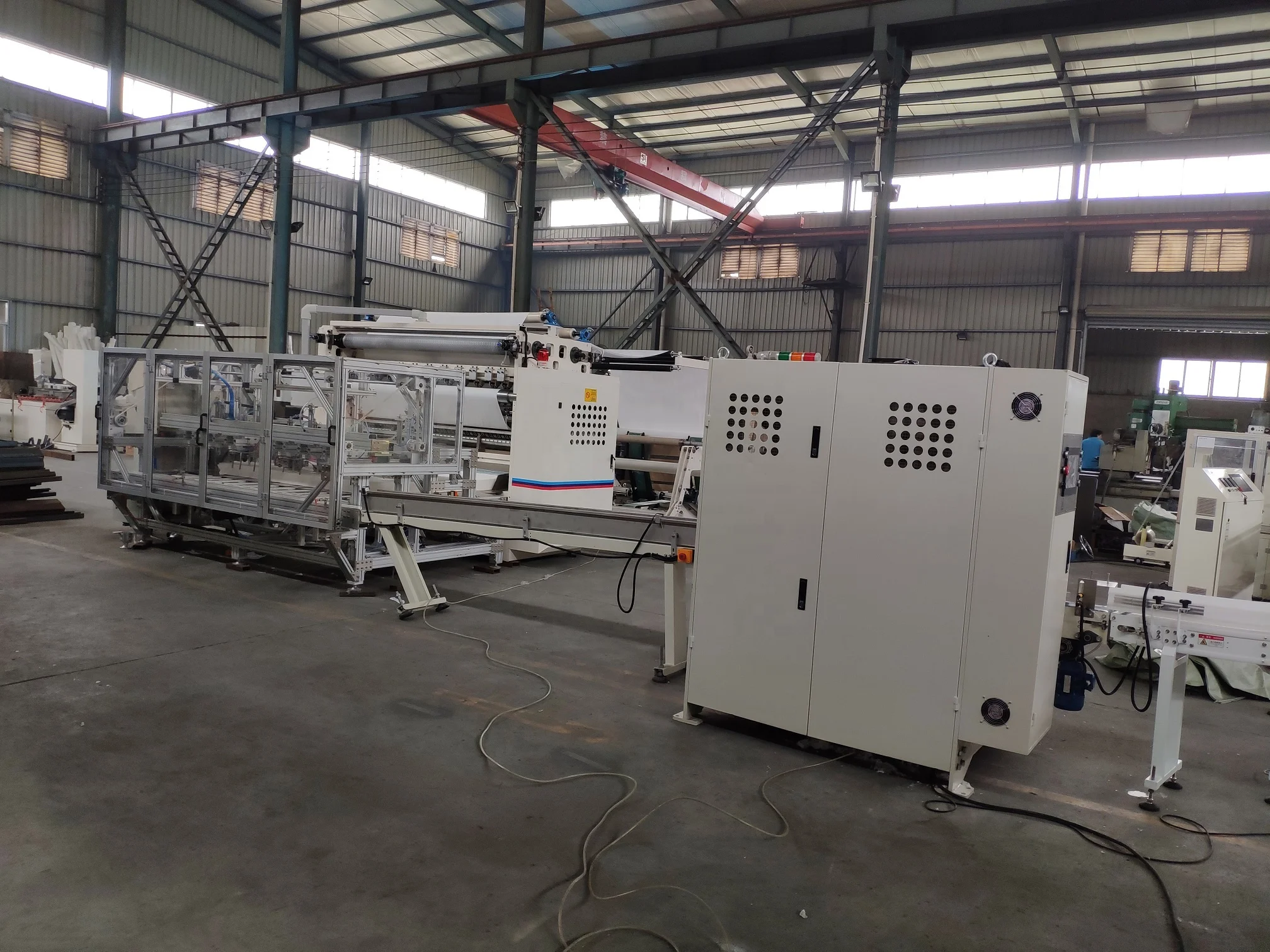Full automatic High speed Facial Tissue Paper Machine Production Line
