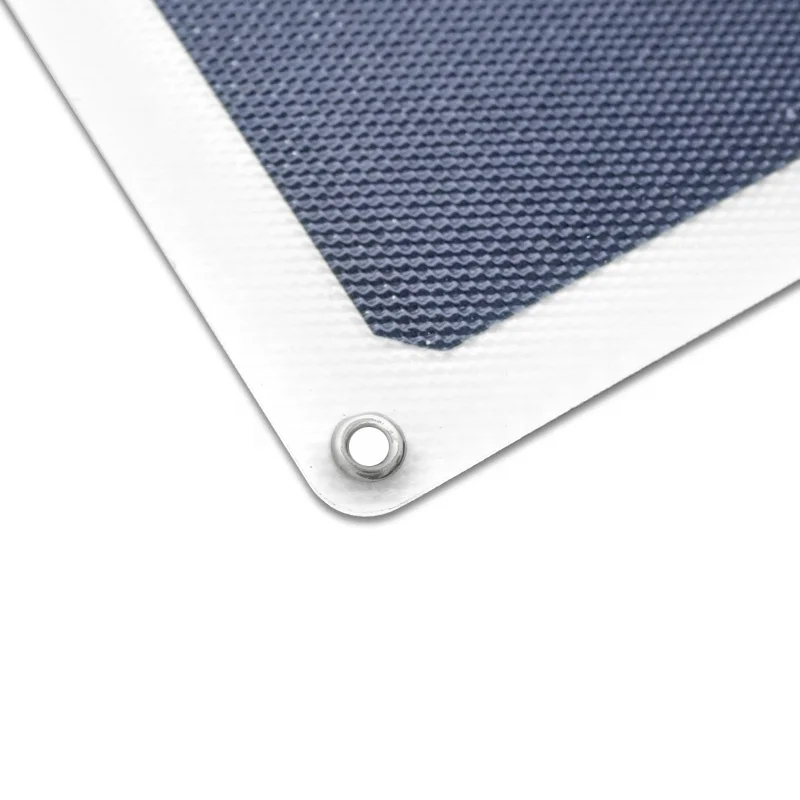 Walkable Custom 60W to 200W Sunpower Flexible solar panel 24.4% efficiency Japan ETFE Anti-slip Surface RV Van Boat solar module