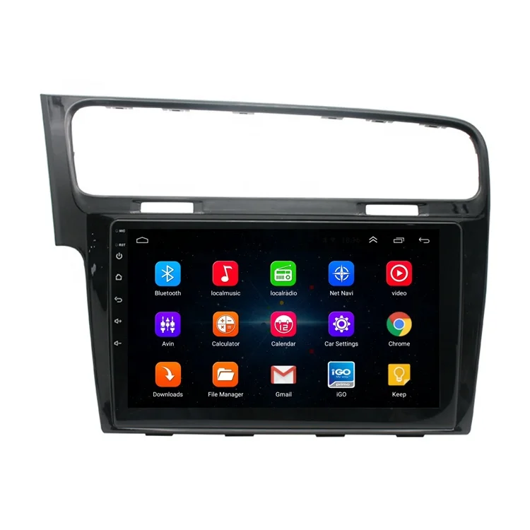 Мультимедийная магнитола для Volkswagen Golf 7 10 0-2012 дюймов Android 2019 GPS-навигация