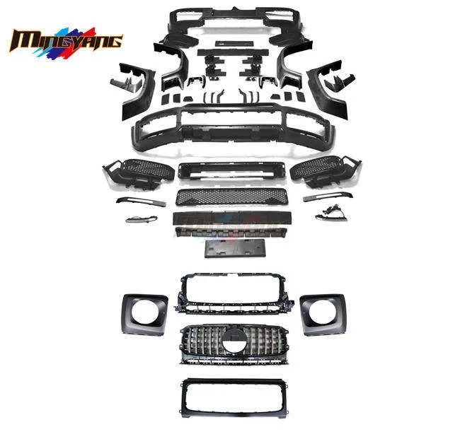 Hot selling Car Bumpers Bodykit For Mercedes Benz G-class W463A W464 2018 body kit Upgrade  B style  Bodykit