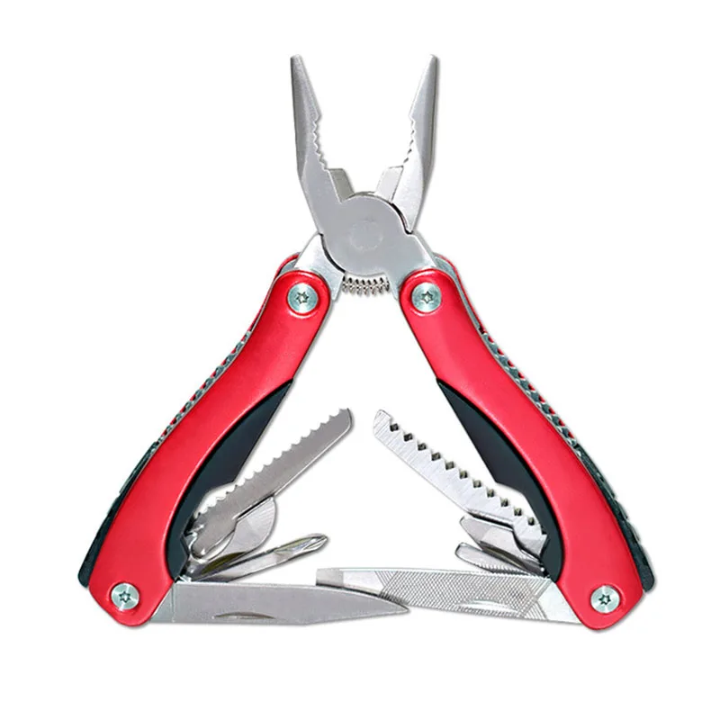 
13 In 1 Multi Plier Folding Swiss Knife Pliers Hand Tool Screwdriver Multifunction Knife Tactical Knife Camping Multitools 