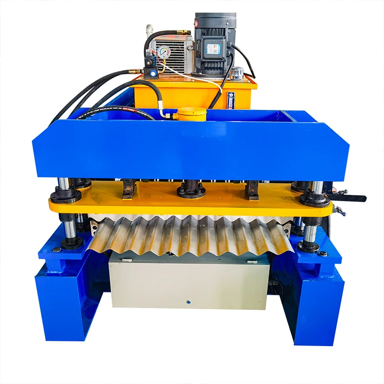Made In China Metal Iron Aluminium Color Steel Corrugated Roofing Sheet G550 Arc Panel Roll Forming Machine