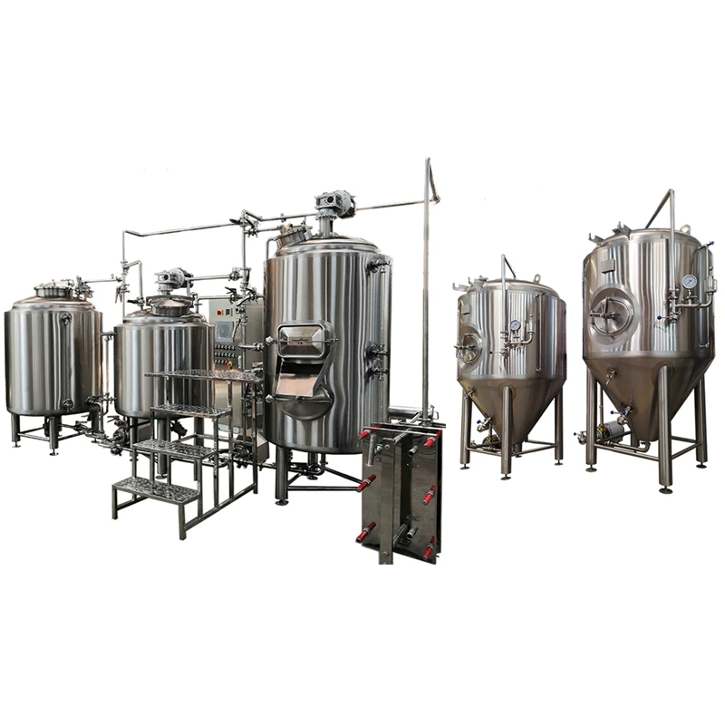 
500l 300l beer machinery production line for commercial craft beer making 