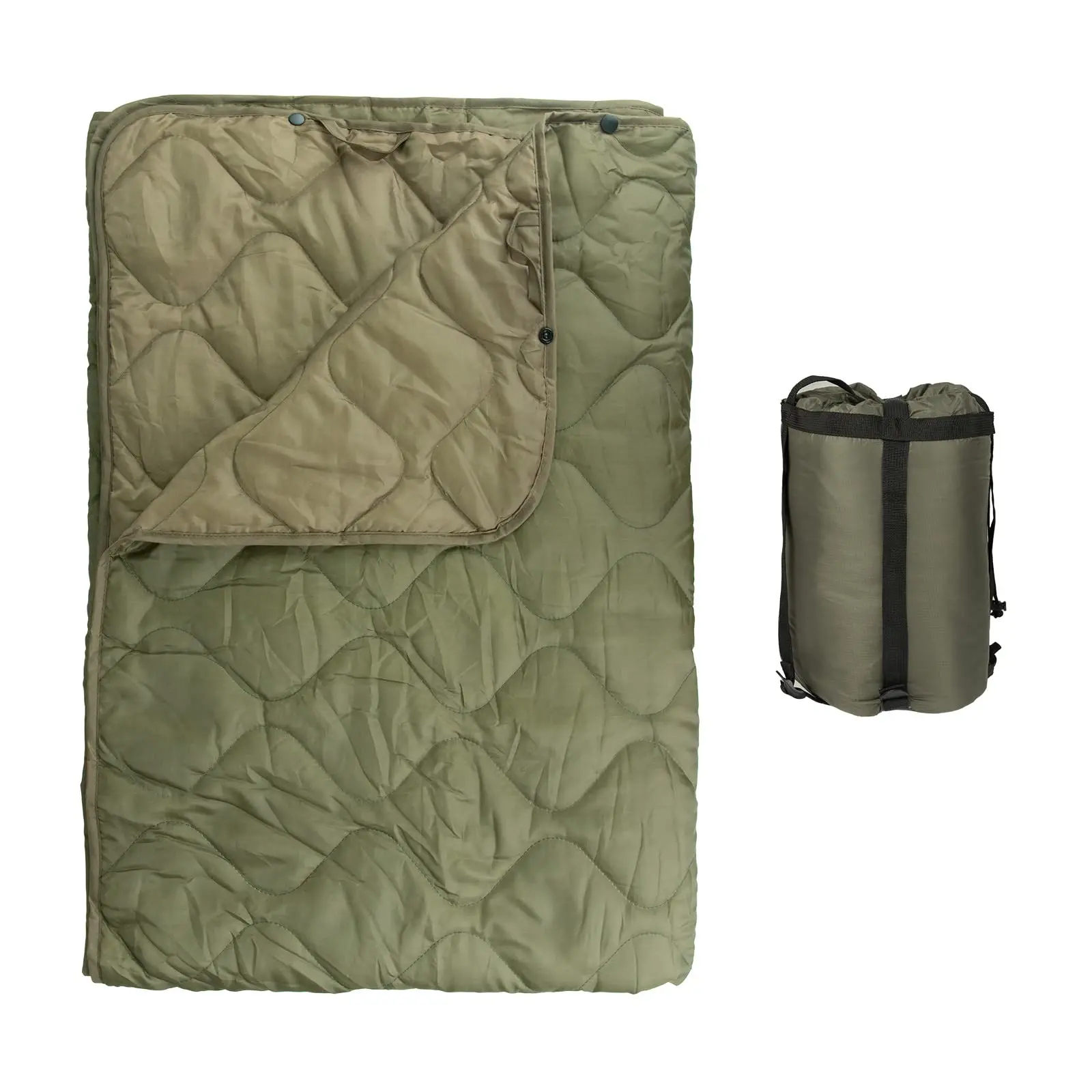 Outdoor camping Special training blanket Warm waterproof mat Multi-purpose cloak sleeping bag tent canopy hunting