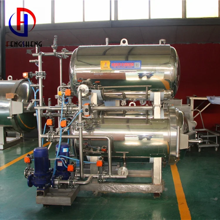 Food autoclave sterilization machine 500l for laboratory