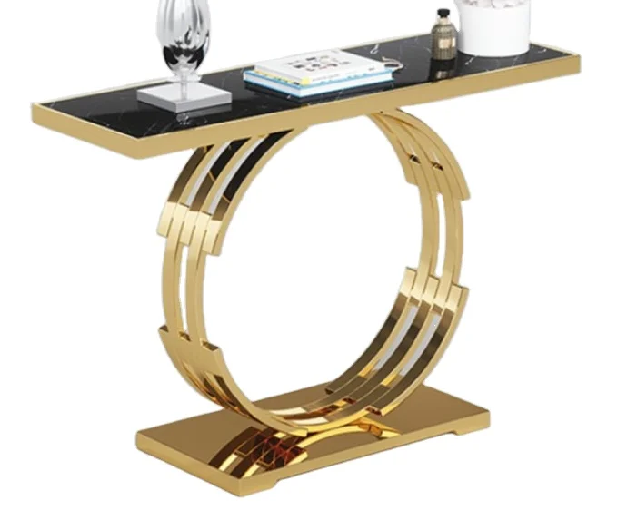 Ali popular coffee table italy design entry gold luxury home living room office working table