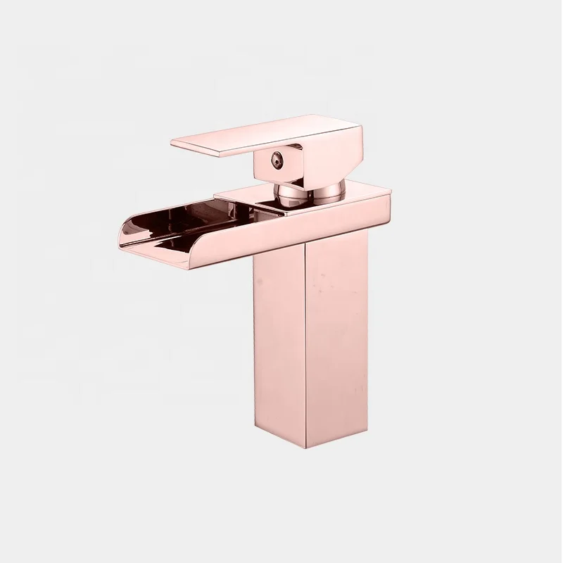 Grifo De Bano Monomandos Lavamanos Cascada Monomando Cromado Water Dispenser Washroom Faucet  Chrome Finish Washbasin Faucet