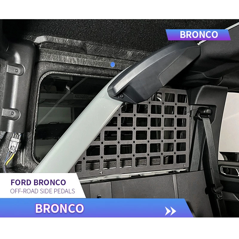 pickup truck Side net of automobile rear tailgate for FORD BRONCO