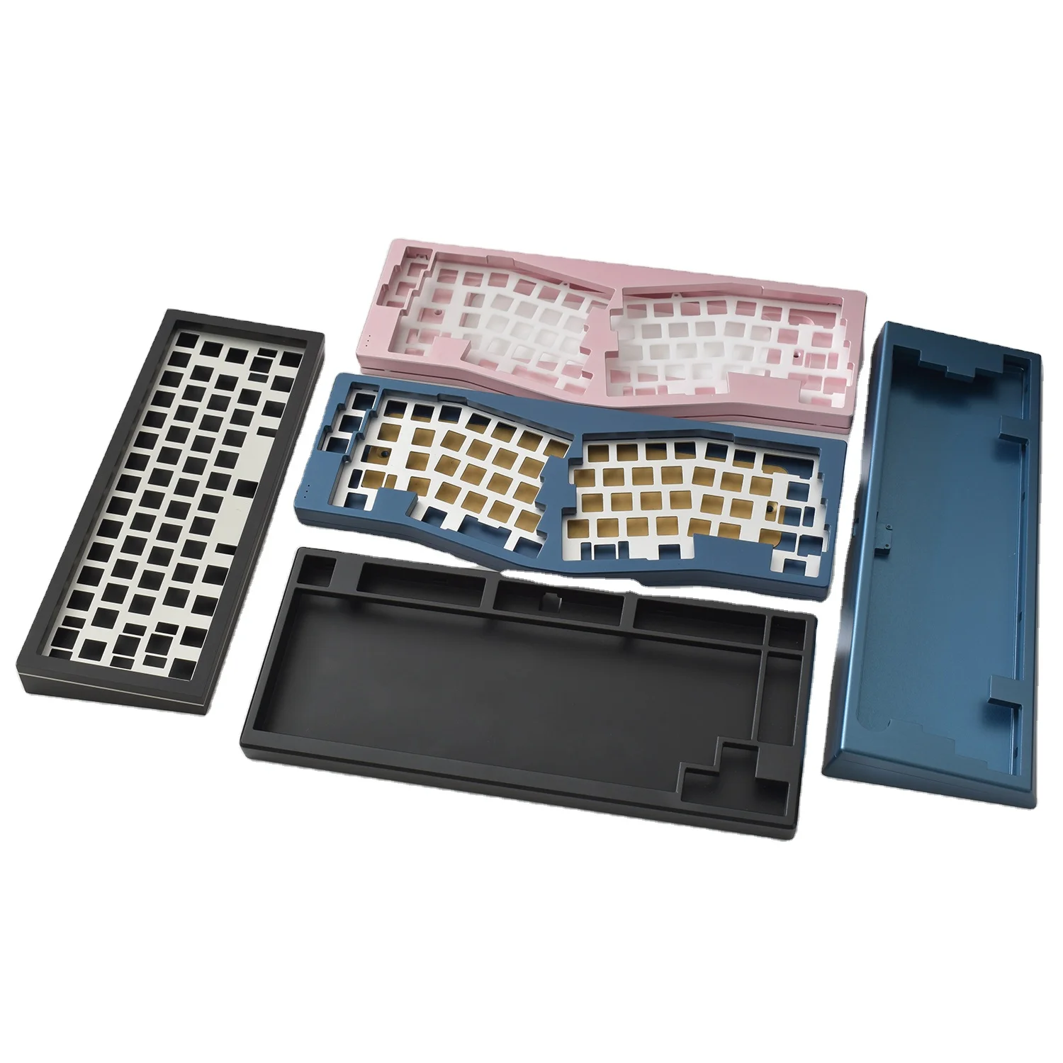 Custom Machining Cnc Machining Gaming Milling Service Aluminium Keyboard