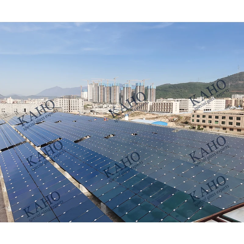 Custom solar panel europe warehouse 105W 300W 400W 500W pannello solare photovoltaic transparent glass Cdte solar glass