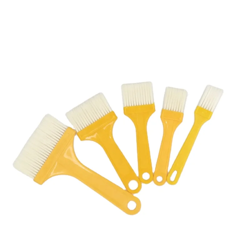 CIC custom logo paint brushes rubber handle soft grip paint brush