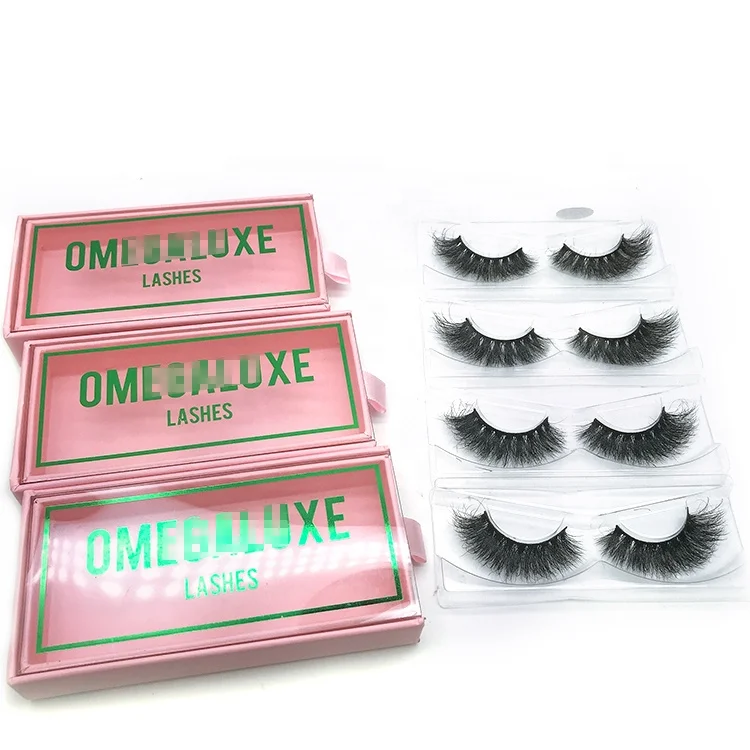 
Elegant luxury rose golden paper slide drawer eyelash box packaging with clear cover PVC window pull out package case 