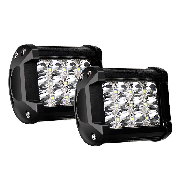 Aurora 4' 36W 12V Spot Beam Strobe Work Light For Cars Trucks  Off Road accessories 4x4 ATV
