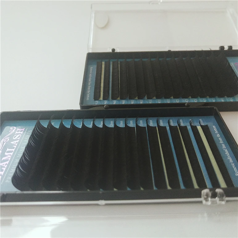 Folder Mink Hair Korean Pbt Fiber 100 False Wholesaler Long Individual Custom Label Distributor Eyelash Extension