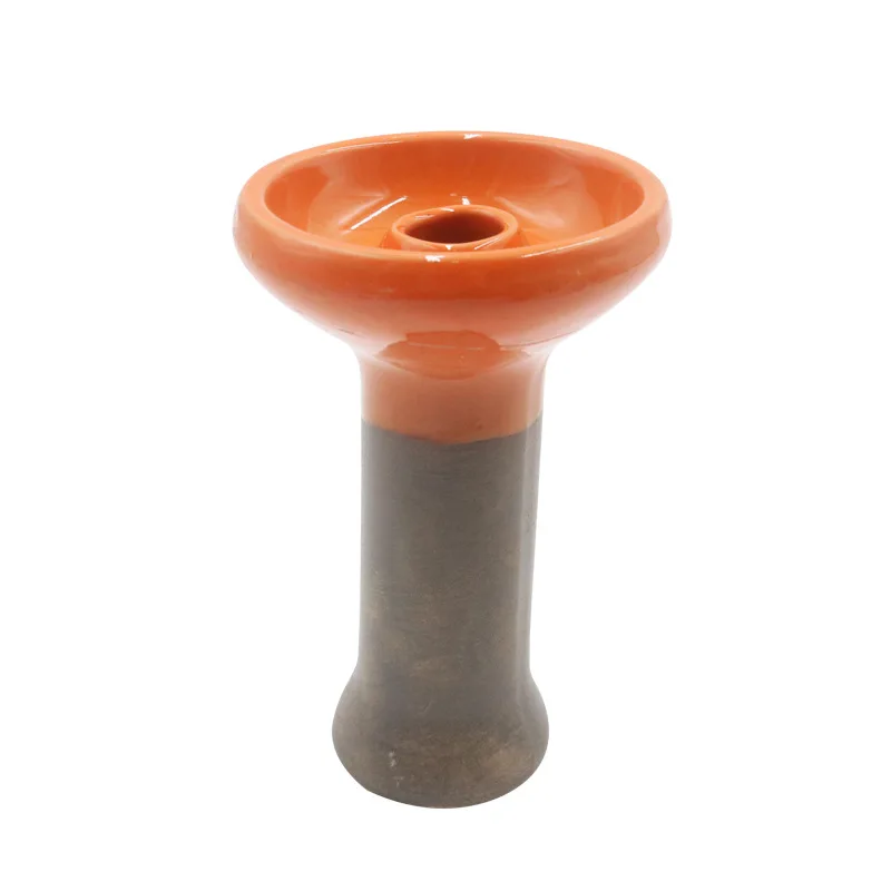 Лидер продаж, арабские аксессуары SYD23 для кальяна, керамическая чаша, керамический горшок для дыма, керамическая чаша с одним отверстием, глазурь