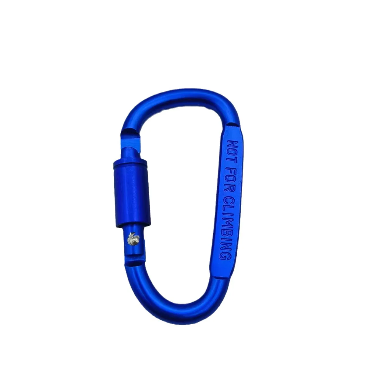 Aluminum Lock Carabiner Keychain Clip Hook Not for Climbing Plain