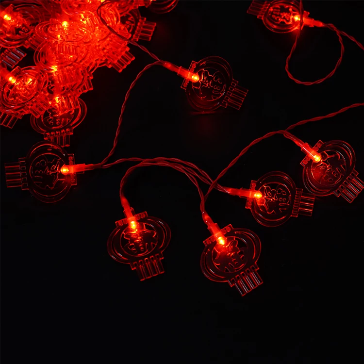 Высококачественный китайский новогодний фонарь, наружная подвесная гирлянда, фестиваль, 20 л, светодиодный фонарь с батареей, который Детям нравится