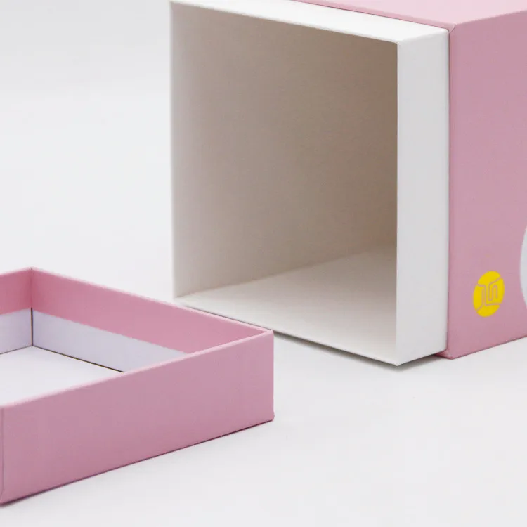 Custom empty square paper box Packaging Lid and Base box Rigid Cardboard food Heaven and Earth Cover Paper gift Box