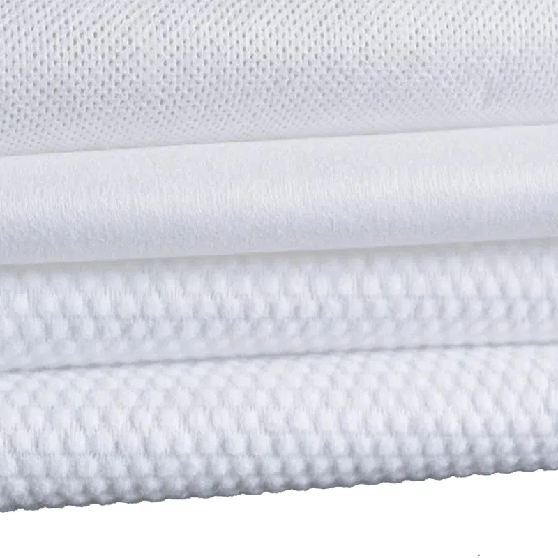 40gsm breathable embossed disposable towel nonwoven fabric for wet wipes viscos cotton spunlace non woven fabric