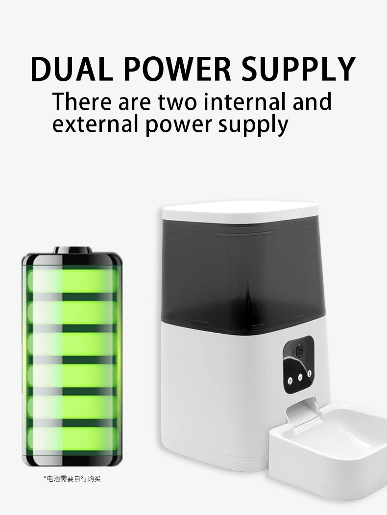 Best Selling Multi Function Phone App Remote Control Smart Pet Feeders Intelligent Automatic Wifi Pet Feeder Duplicate Supply