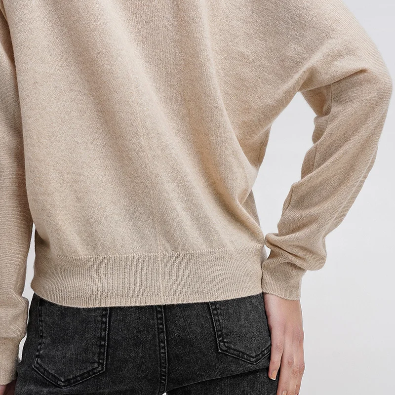 High quality new arrival soft warm cashmere 100% sweater cardigan