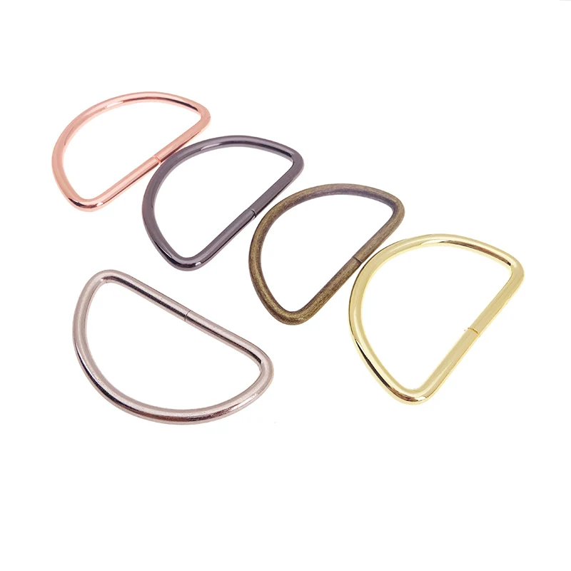 Best Sale Metal 2 Inch D Ring Dee Buckle Semi-Circle Ring For Purse Making