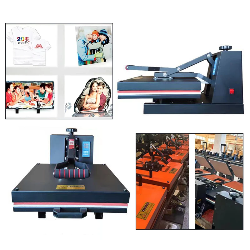 38*38 T-shirt Heat Transfer Machine Clothing Digital Flat Ironing Heat Press Machine Manual Transfer Equipment