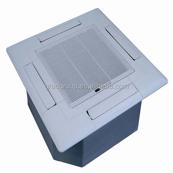 Commercial Water Air Conditioner Ceiling Cassette Fan Coil Unit Fcu