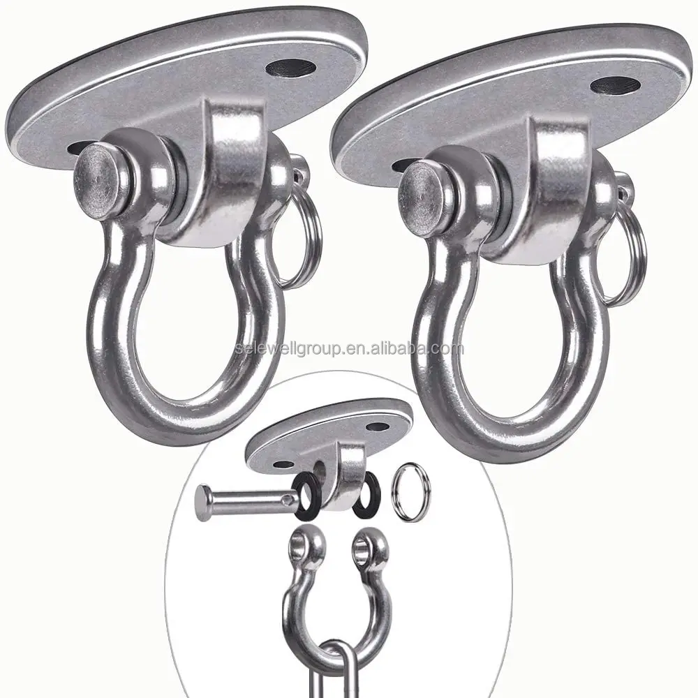 Tree Swing Hanging Strap Kit With Carabiner Hook Outdoor Heavy Duty Swing Hangers For Outdoor Camping Hiking Travelling