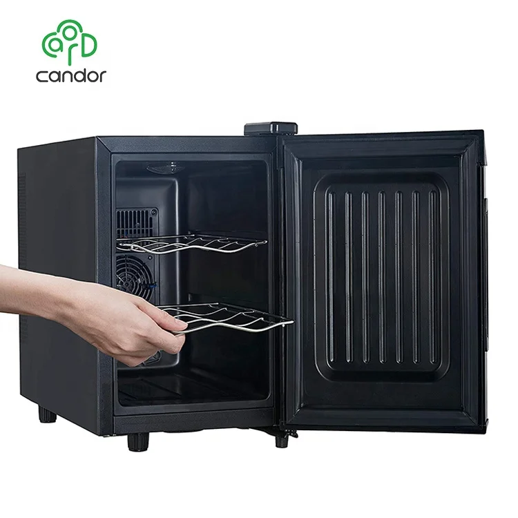 OEM custom foaming door design thermoelectric peltier wine fridge wine cooler 6 bottles manufacturers