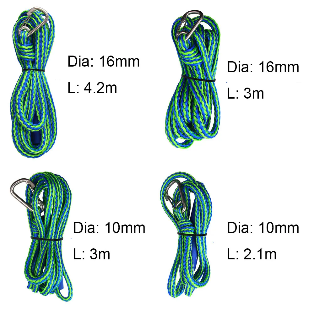 Heavy Duty Braided Line Marine Rope Tube Boat Docking Lines For Boat Kayaking