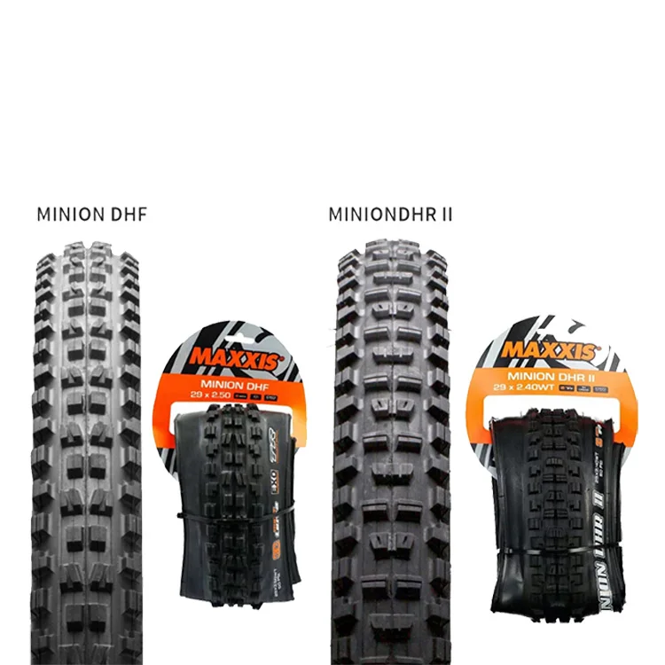 Шина велосипедная Maxxis MINION DHF DHR, бескамерная готовая, 3C EXO TR 29x2.3/2.4/2.5/2.6, 29er DH, шина для горного велосипеда, складная