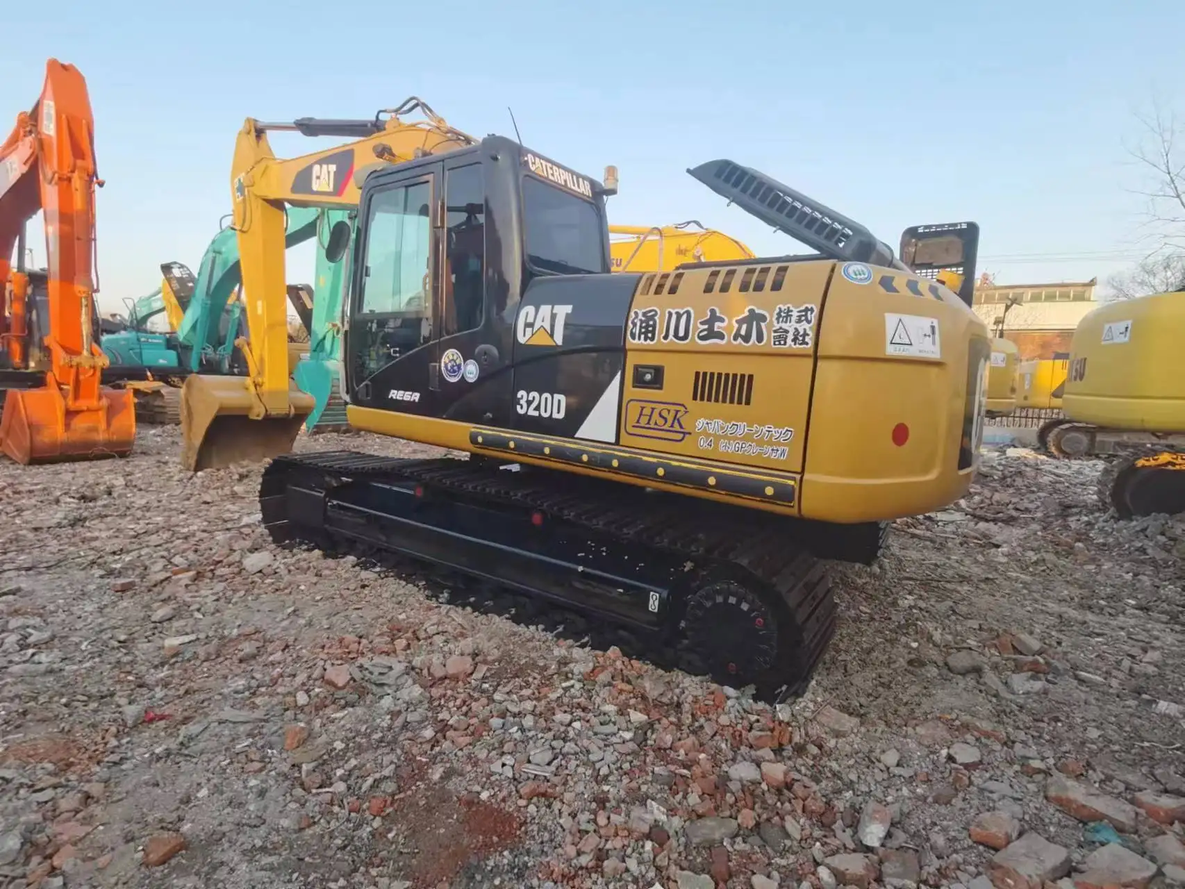 CAT 320D used excavator cat 320 crawler excavator caterpillar 320d 320c 330d excavator for sale