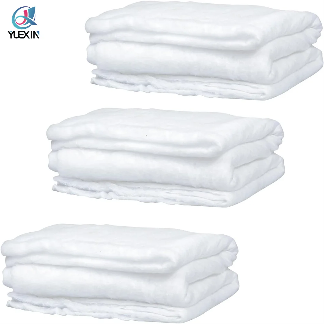 3 Pack 3 X 8FT Artificial Thickened Fluffy Snow Blanket for Christmas Village Trees and Craft Snowballs Decoration