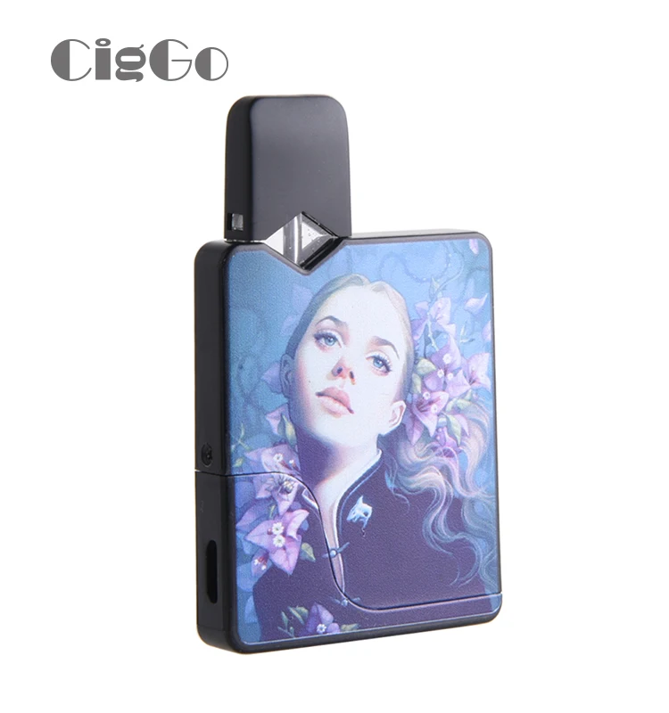 
CBD Vape Pen CigGo J Box Pod Slim Design Great Alternative Pod System to JUU Vape 