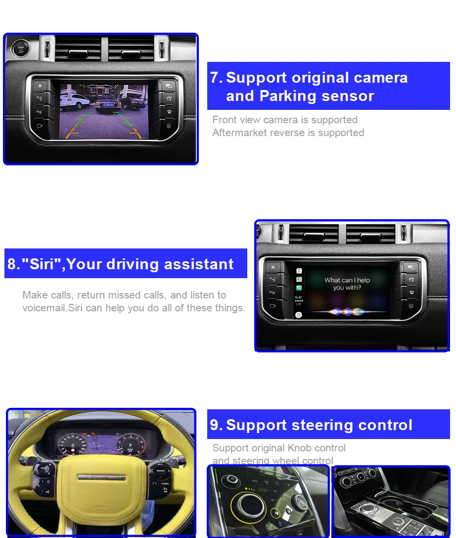 Magic Box Carplay Android Auto For Jaguar F-TYPE/Jaguar XF/Jaguar XE 2012-2018 USB Navigation DSP Ai Box Wireless Radio Carplay