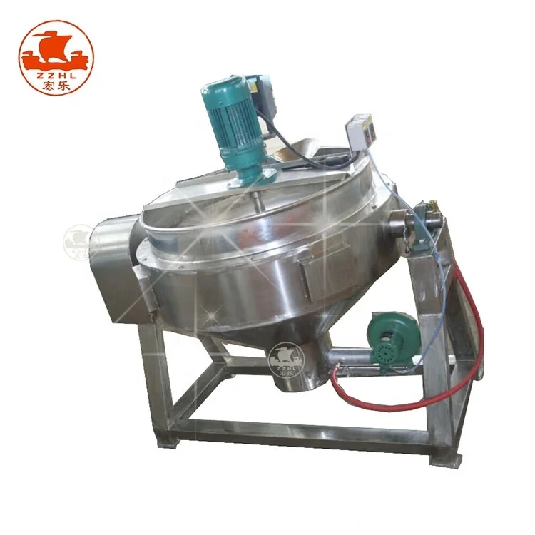 Sale Industrial Stainless Cooking Pots Pot Mixer Machine Steam Jacket Kettle with