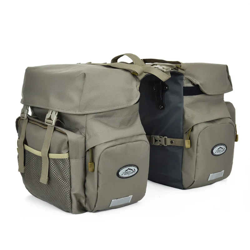 Wholesale Outdoor Waterproof Travel Cycling Rear Rack Saddlebag Bike Bicycle Pannier Saddle Bag