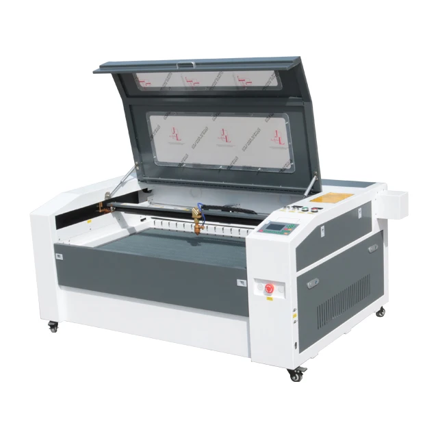 Manufacturing Factory Wood Crystal Glass Leather MDF Cutter 1000*600mm Laser Engraving Cutting Machine