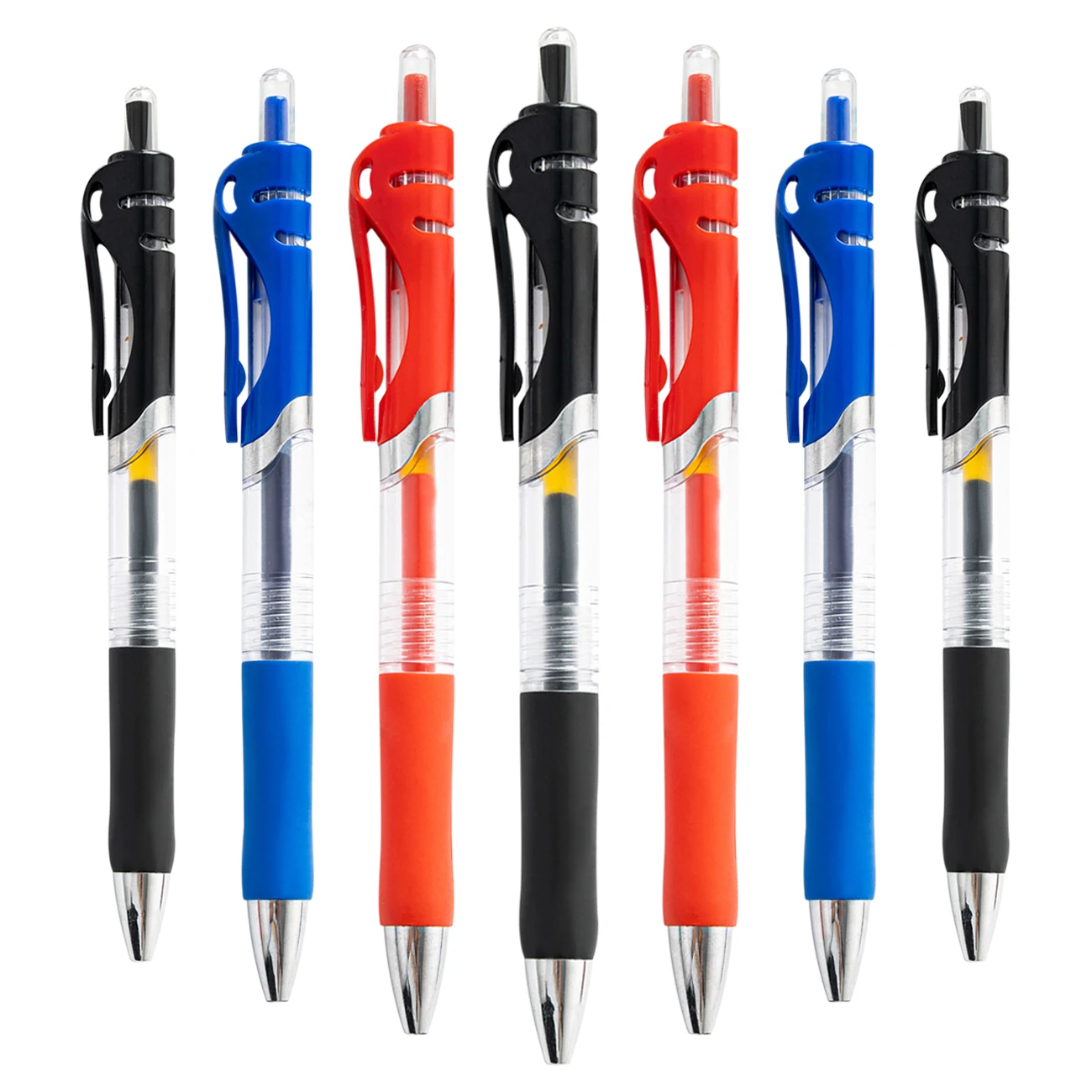 Классическая офисная прессованная гладкая ручка с гелевыми чернилами 0,5 мм