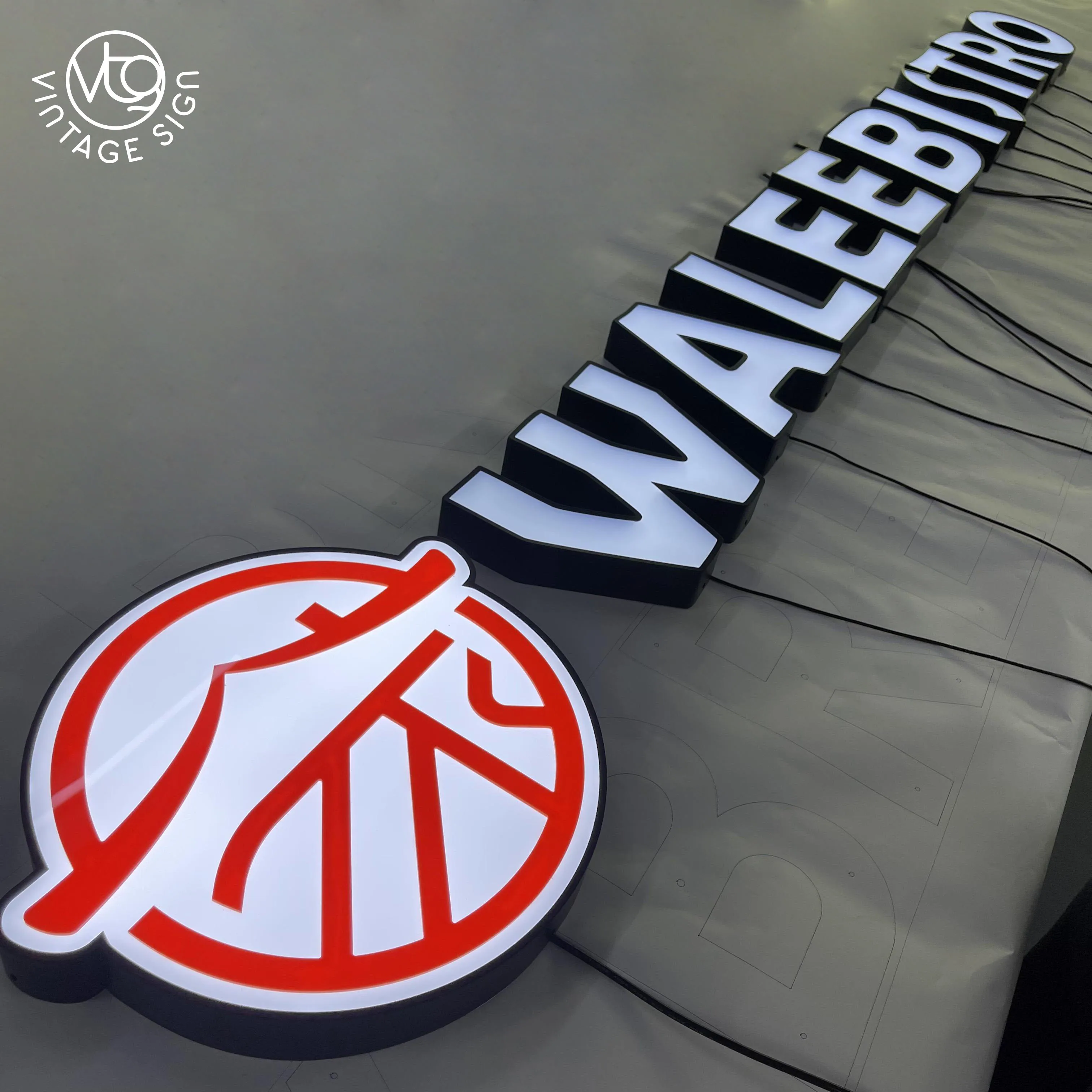LOGO Open Lit Channel Use Acrylic Letter Led Acryl Outdoor Waterproof Backlit Sign Metal Letter With Factory Prices