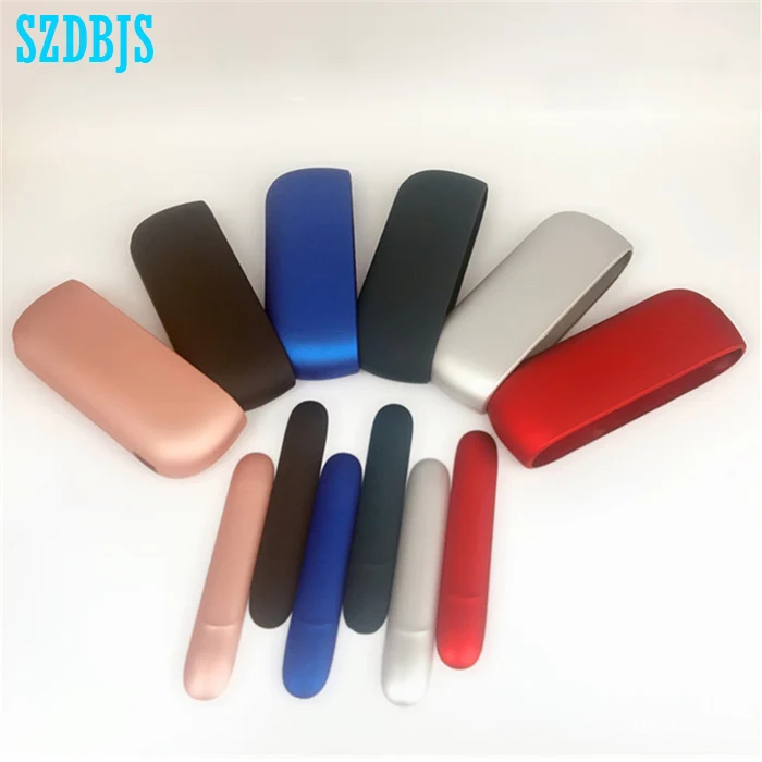 6 Colors PC Case With Door Cover For IQOS 3.0 Cigarette Accessories For IQOS Replaceable Cover Wholesale