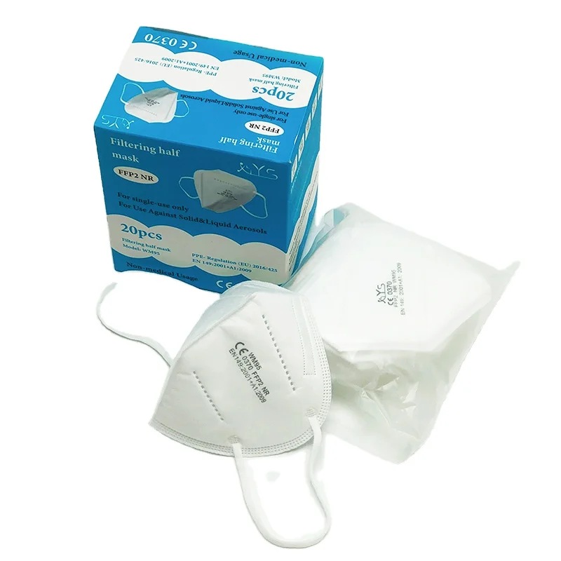 ffp2  filtering half mask kn95 white  ffp2  ffp3 5ply face mask