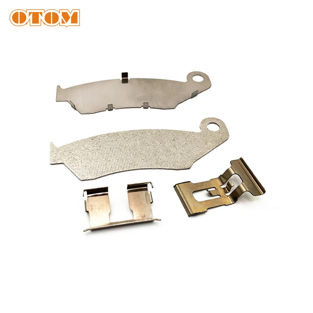 OTOM Motorcycle Front Rear Brake Caliper Spring Sheet Heat Insulation Sheet For NISSIN Brake HONDA YAMAHA KAWASAKI SUZUKI