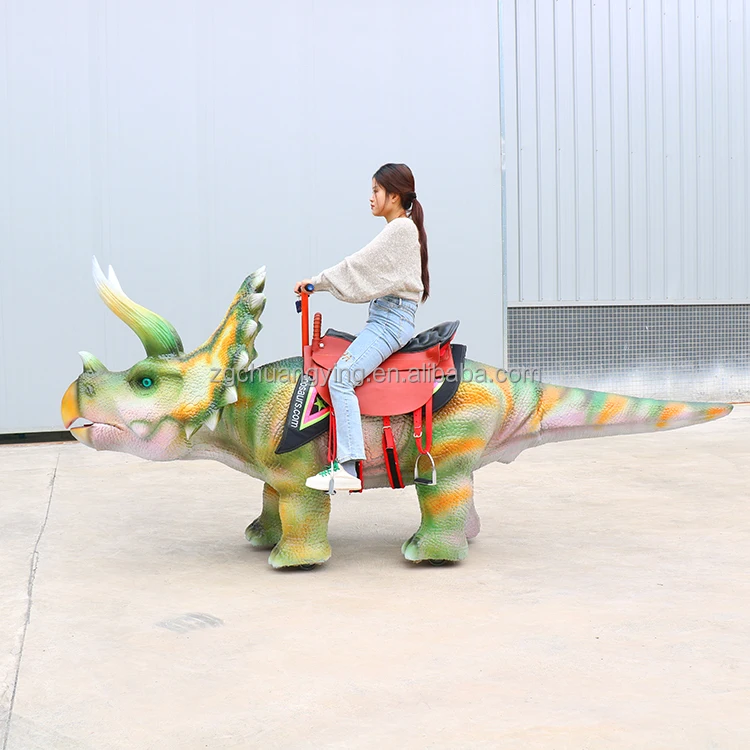 Coin Operated Juguete Dinosaurio Montable Walking Electronic Dinosaurs To Ride For Mall